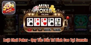 Luật chơi Poker