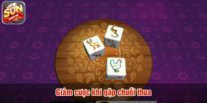 Giảm cược khi gặp chuỗi thua